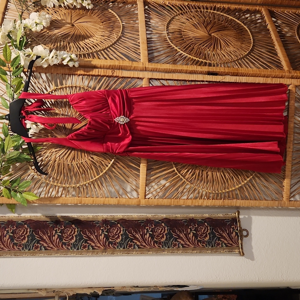 Halter Red Dress